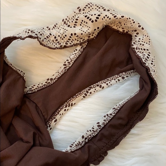 Tankini Crochet Swimsuit & Matching bottom - Picture 6 of 7